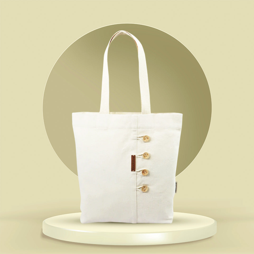 BlueWillow Button Tote
