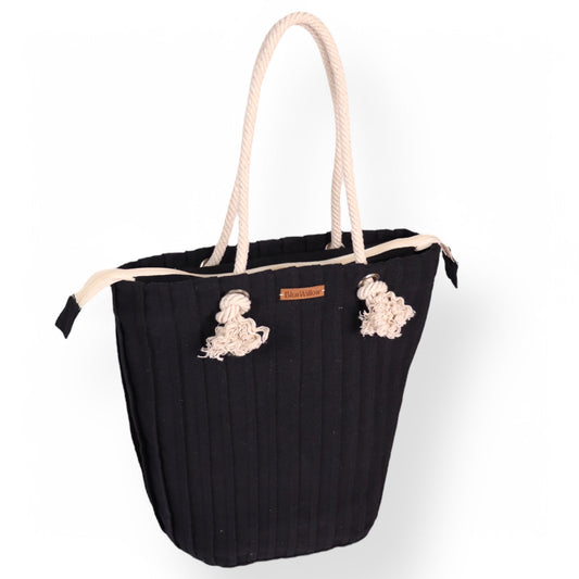 BlueWillow Pintuck tote | with zipper